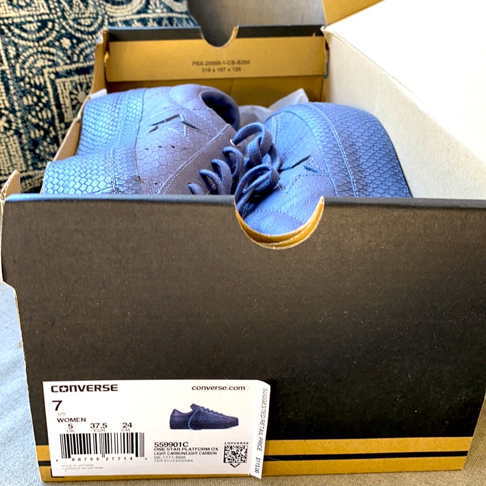 Converse One Star Platform OX Light Carbon color - Picture 5 of 7